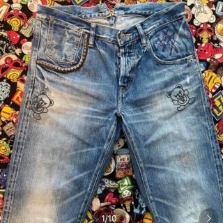 ヒステリックグラマー(HYSTERIC GLAMOUR)のヒステリックグラマー♡ファックベア♡デニムパンツ(デニム/ジーンズ)