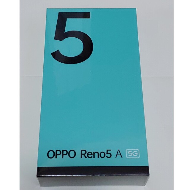 新品未開封】OPPO Reno5 A SIMフリー アイスブルー - スマートフォン本体