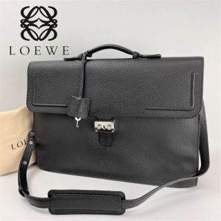 大幅値下げ‼︎【LOEWE】ロエベ メンズ ビジネスバッグ 鍵付き-