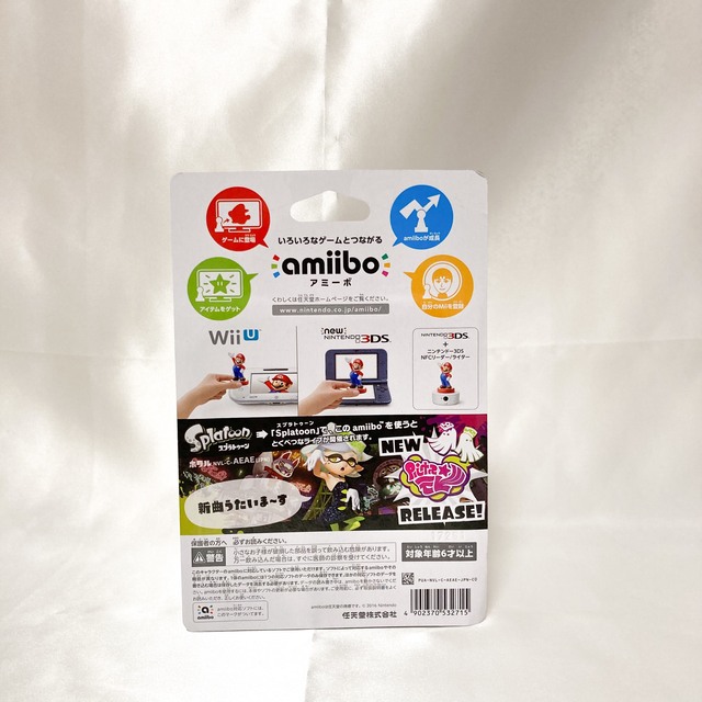 任天堂(ニンテンドウ)の【新品未開封】 amiiboスプラトゥーン  アミーボ　ホタル　シオカラーズ エンタメ/ホビーのフィギュア(ゲームキャラクター)の商品写真