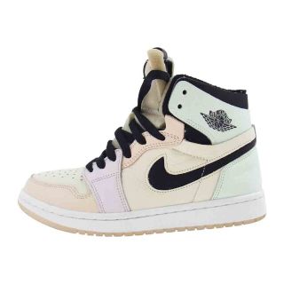 ナイキ(NIKE)のNIKE AIR JORDAN ナイキ ジョーダン スニーカー CT0979-101 Air Jordan 1 High Zoom Comfort エアジョーダン ハイ ズーム エア コンフォート マルチカラー系 23.5㎝【中古】(スニーカー)