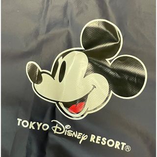 ディズニー(Disney)のディズニー レインポンチョ ネイビー　ミッキー　Mサイズ(レインコート)