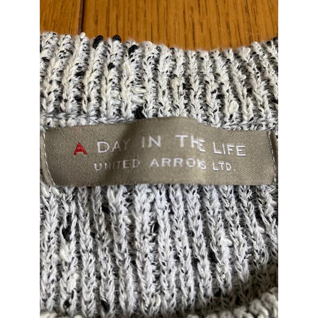 UNITED ARROWS(ユナイテッドアローズ)のニットベスト　ノースリーブ　 レディースのトップス(ニット/セーター)の商品写真