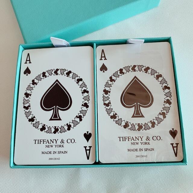 Tiffany & Co.(ティファニー)のティファニー　トランプ　美品 エンタメ/ホビーのテーブルゲーム/ホビー(トランプ/UNO)の商品写真