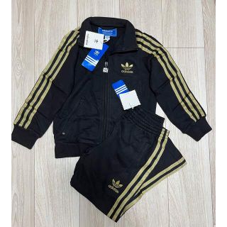 アディダス(adidas)の新品 未使用 ★adidas ジャージ　上下　セットアップ　ブラック　120(Tシャツ/カットソー)