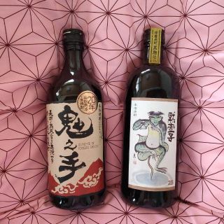 米焼酎 終売品 鬼之手と香醇もっこす(黒麹)(焼酎)