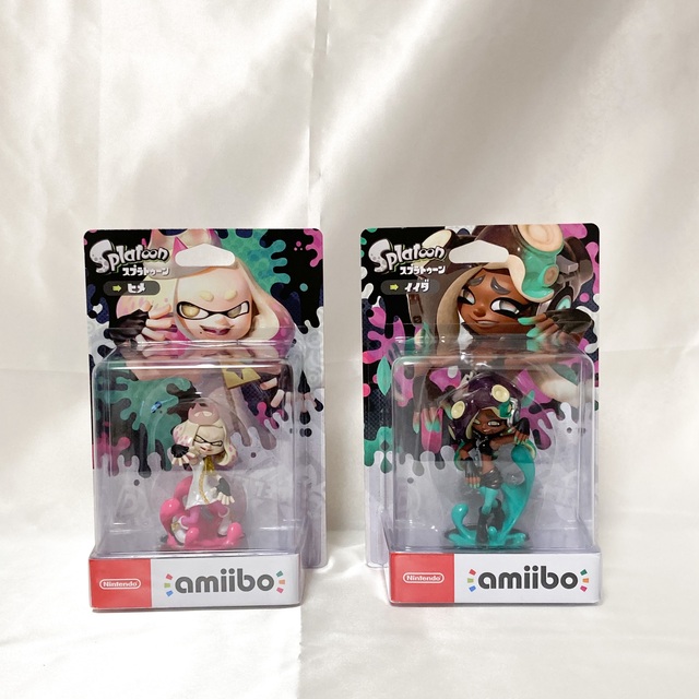 新品未開封】 amiiboスプラトゥーン アミーボ 2体セット ヒメ イイダ