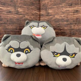 マンウィズアミッション(MAN WITH A MISSION)のMAN WITH A MISSION 寝ころびBIGぬいぐるみ 3種セット(ぬいぐるみ)