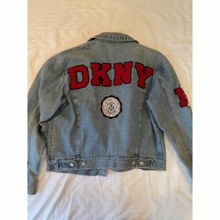 ダナキャランニューヨーク(DKNY)のダナキャランニューヨーク　DKNY ロゴデニムジャケット　レア(Gジャン/デニムジャケット)