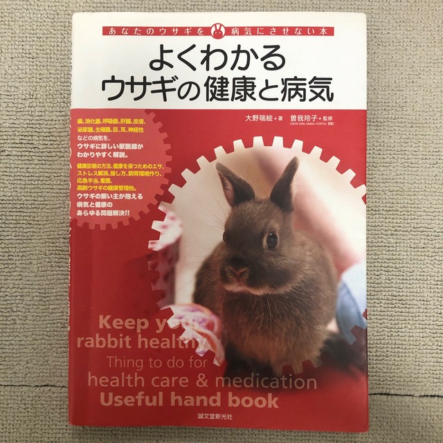 よくわかるウサギの健康と病気 その他のペット用品(小動物)の商品写真