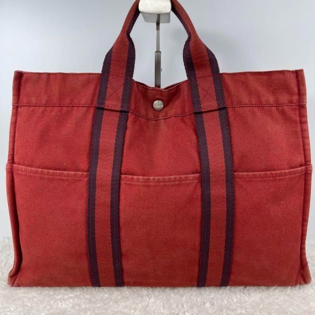 ✨美品✨HERMES エルメス フールトゥ ハンドバッグ キャンバス 通販