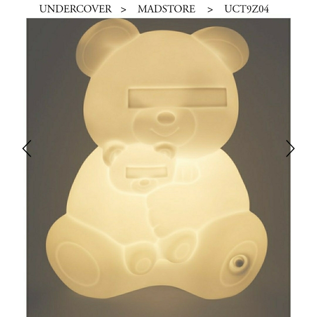 新品 UNDERCOVER BEAR フロアランプ アンダーカバー 正規品