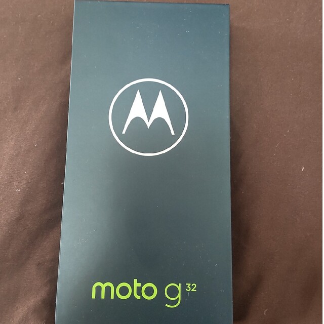 MOTOROLA スマートフォン moto g32 ミネラルグレイ PAUV00