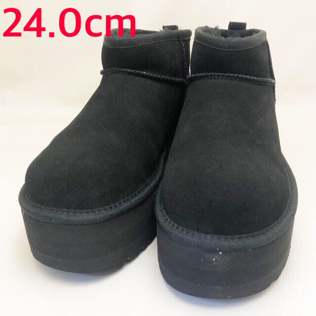 最終値下》 新品 UGG アグ ウルトラミニ プラットフォーム ブラック
