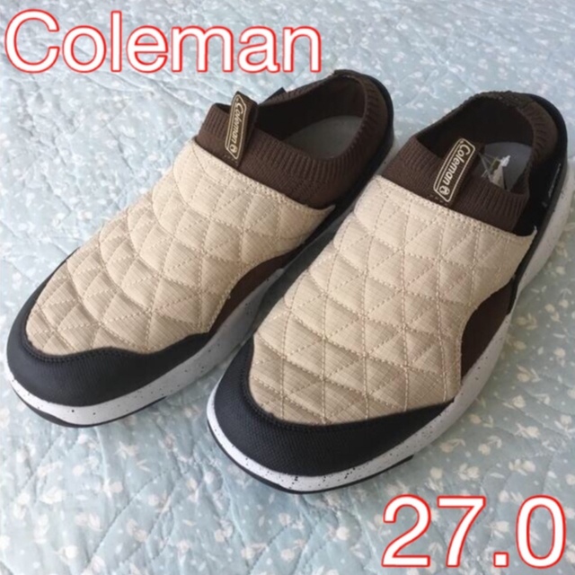 Coleman(コールマン)のコールマン　モックシューズ   ベージュ　27.0cm   限定モデル　 メンズの靴/シューズ(スリッポン/モカシン)の商品写真
