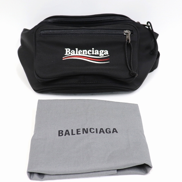 Balenciaga(バレンシアガ)の（未使用）バレンシアガ BALENCIAGA エクスプローラー・ベルトバッグ ナイロンキャンバス×黒 482389 8037 レディースのバッグ(ボディバッグ/ウエストポーチ)の商品写真