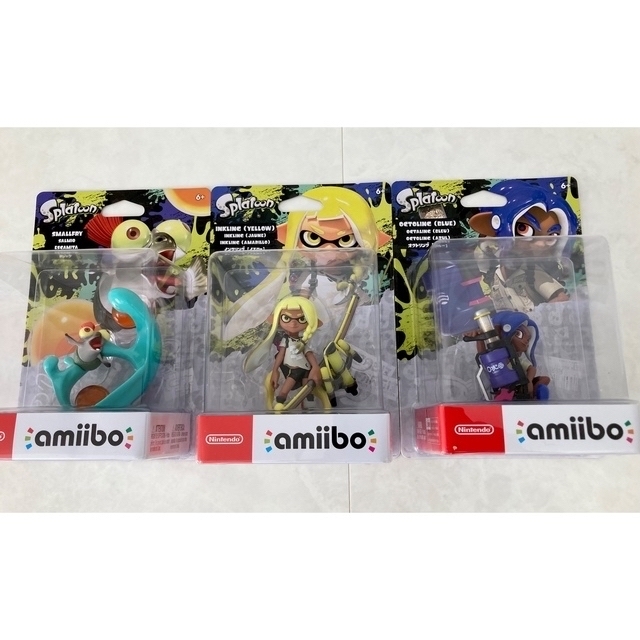 公式】 Nintendo 計36個セット ブルー・イエロー・コジャケ 各12 amibo 公式】 Nintendo 計36個セット ブルー・イエロー・コジャケ 各12 amibo