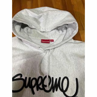 シュプリーム(Supreme)のシュプリーム レイズド ハンドスタイル フーディー スウェットシャツ(パーカー)