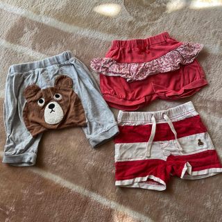 ベビーギャップ(babyGAP)の⑨同梱200円引き！ベビーGAP等　パンツ3点　80 90(パンツ)