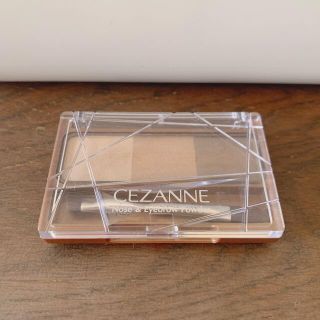 セザンヌケショウヒン(CEZANNE（セザンヌ化粧品）)のセザンヌ ノーズ＆アイブロウパウダー 02 ナチュラル(3g)(アイブロウペンシル)