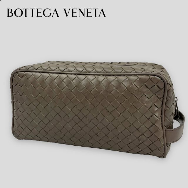 Bottega Veneta - ボッテガ ヴェネタ イントレチャート トラベルポーチ セカンドクラッチバッグの通販 by 流通センター