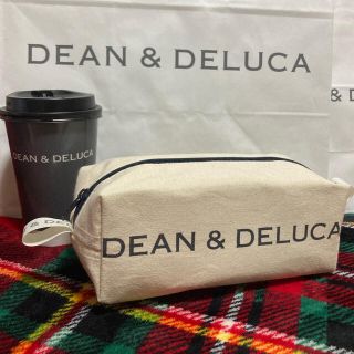 ディーンアンドデルーカ(DEAN & DELUCA)のディーンアンドデルーカ  スクエアポーチ　ボックスポーチ　①(ポーチ)