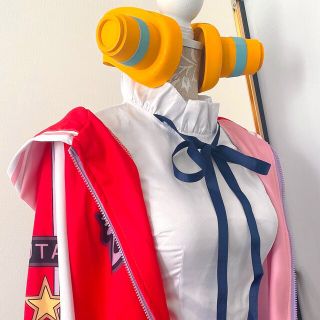 ワンピース(ONE PIECE)のワンピース ウタ ヘッドホン イエロー コスプレ 衣装 ウィッグ(衣装)