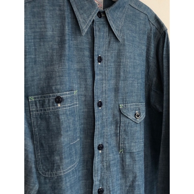 最大2000円引き マラソン期間 美品☆【BIGYANK】M43 SHIRTS VTG POPLIN