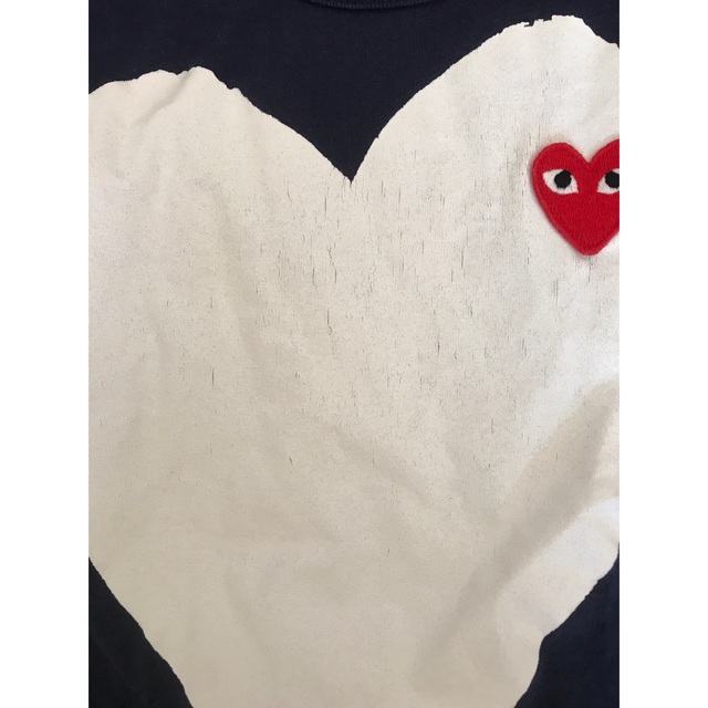 COMME des GARCONS(コムデギャルソン)のコムデギャルソン　プレイ　Tシャツ　M レディースのトップス(Tシャツ(半袖/袖なし))の商品写真