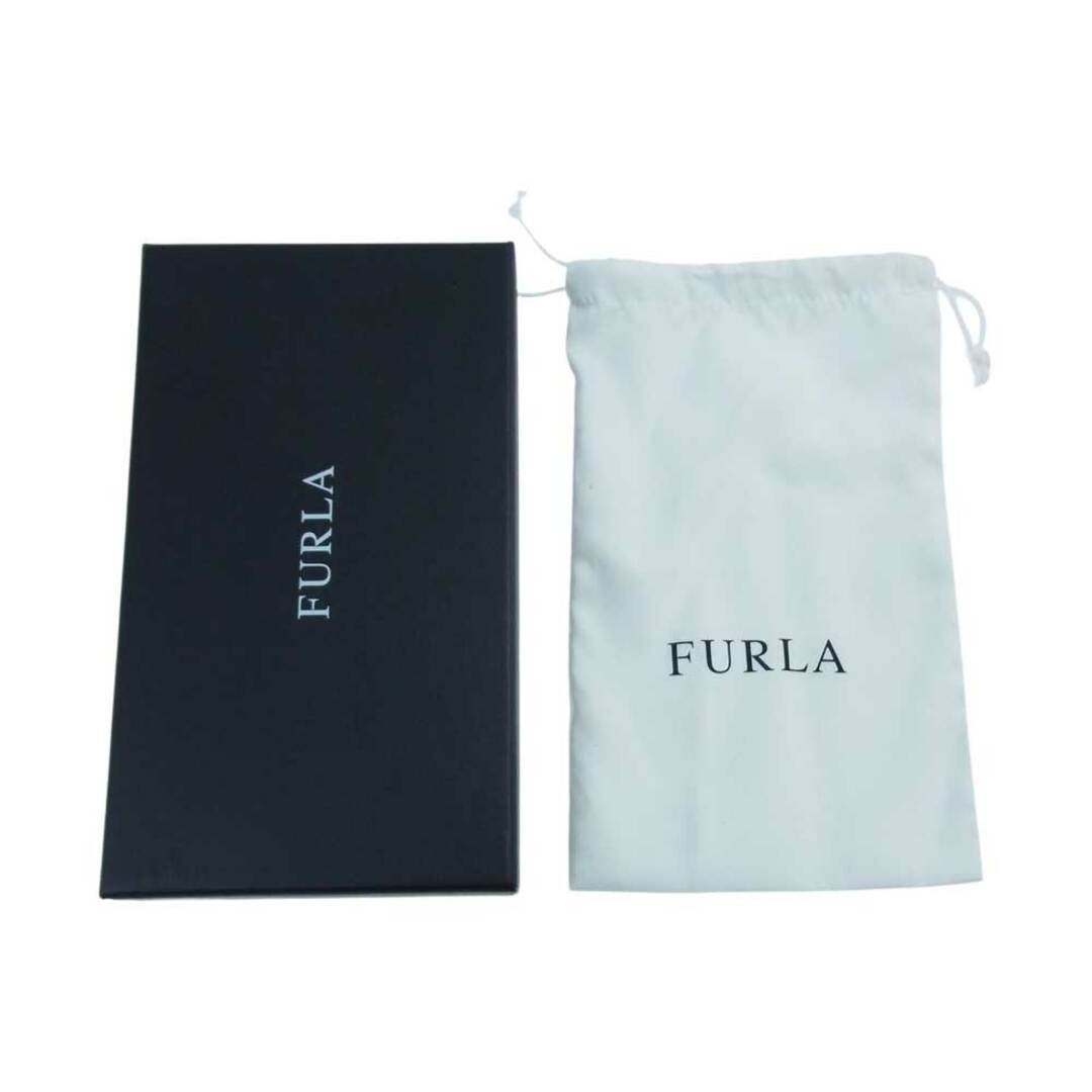 Furla(フルラ)のFurla フルラ BABYLON バビロン L字ジップ 長財布 ウォレット ライトブルー系【中古】 メンズのファッション小物(長財布)の商品写真