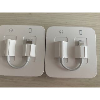 iPhone 純正 イヤホン 2点(ヘッドフォン/イヤフォン)