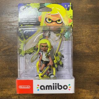 ニンテンドウ(任天堂)のスプラトゥーン3 amiibo インクリングイエロー　単品(ゲームキャラクター)