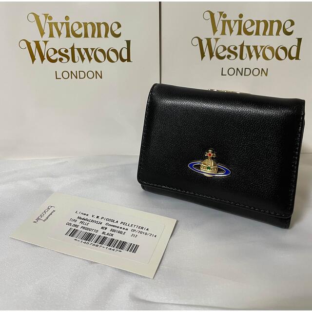 Vivienne Westwood(ヴィヴィアンウエストウッド)のVivienne Westwood 三つ折り財布　新品未使用　ミニウォレット レディースのファッション小物(財布)の商品写真