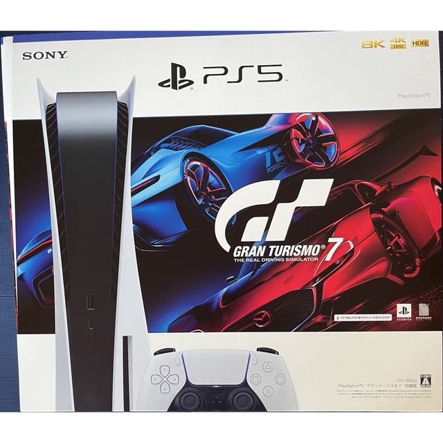 PlayStation - PS5本　新品　プレステ5 グランツーリスモ7 同梱版 (CFIJ-10002)