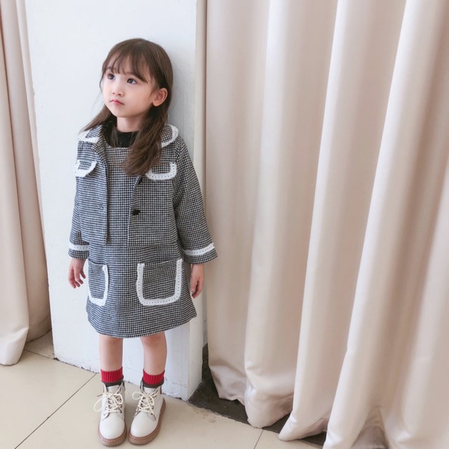 子供服 キッズ ワンピース お呼ばれ クリスマス 誕生日会  家族写真 記念日 キッズ/ベビー/マタニティのキッズ服女の子用(90cm~)(ワンピース)の商品写真