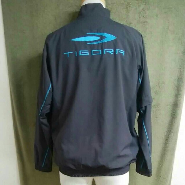 TIGORA(ティゴラ)のTIGORA ウインドブレーカー　袖脱着式　裏地付　メンズMLレディースL-LL スポーツ/アウトドアのトレーニング/エクササイズ(トレーニング用品)の商品写真