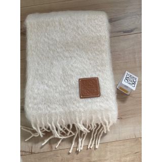 ロエベ マフラー/ショール(レディース)(ホワイト/白色系)の通販 100