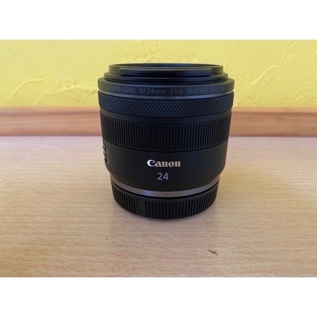 Canon(キヤノン)のCanon RF 24mm F1.8 MACRO IS STM 美品　保証残あり スマホ/家電/カメラのカメラ(レンズ(単焦点))の商品写真