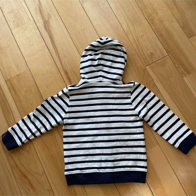 PETIT BATEAU(プチバトー)のプチバトー マリンパーカ 81cm キッズ/ベビー/マタニティのベビー服(~85cm)(ジャケット/コート)の商品写真