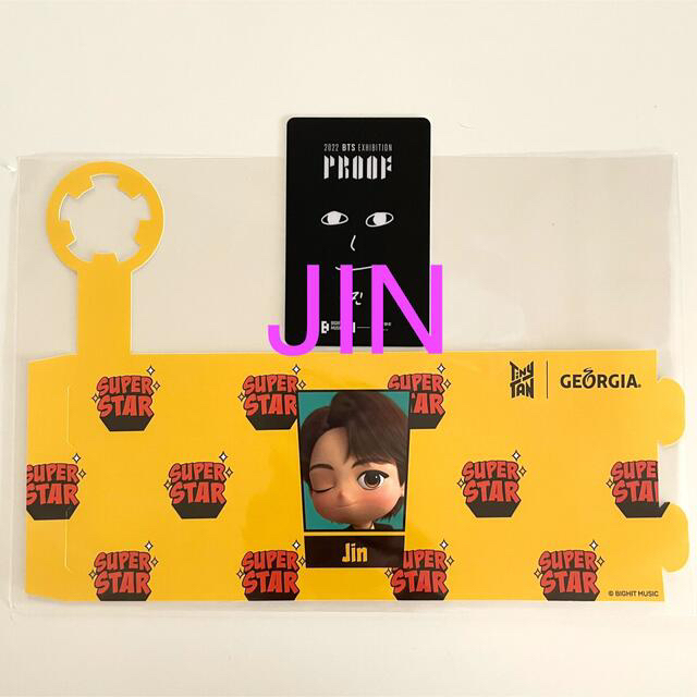 PROOF展示会　トレカ　釜山　JIN くん　BTS