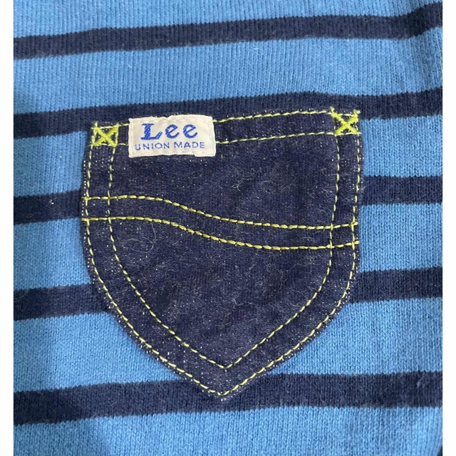 Lee(リー)のストンプスタンプ　Lee コラボ ボーダー ロンT 140 キッズ/ベビー/マタニティのキッズ服男の子用(90cm~)(Tシャツ/カットソー)の商品写真
