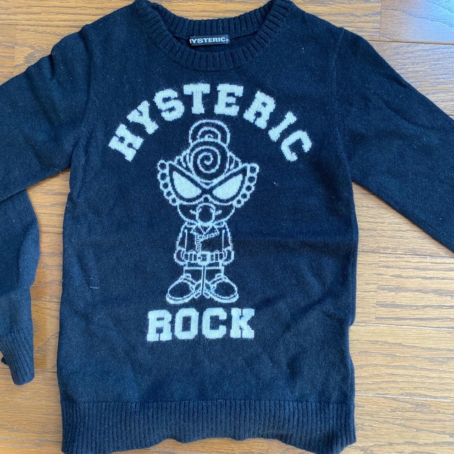 HYSTERIC MINI(ヒステリックミニ)のヒスミニ　ニット　120 キッズ/ベビー/マタニティのキッズ服男の子用(90cm~)(ニット)の商品写真