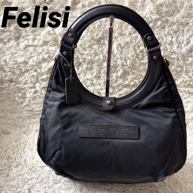 新品未使用タグ付き フェリージ Felisi サークルバッグ 9333