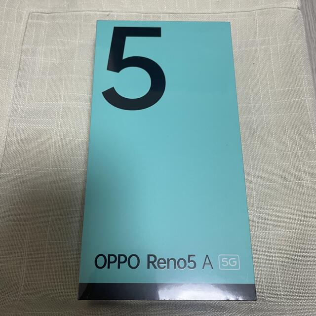 OPPO(オッポ)の【シュリンク付き！】OPPO Reno 5 A スマホ/家電/カメラのスマートフォン/携帯電話(スマートフォン本体)の商品写真