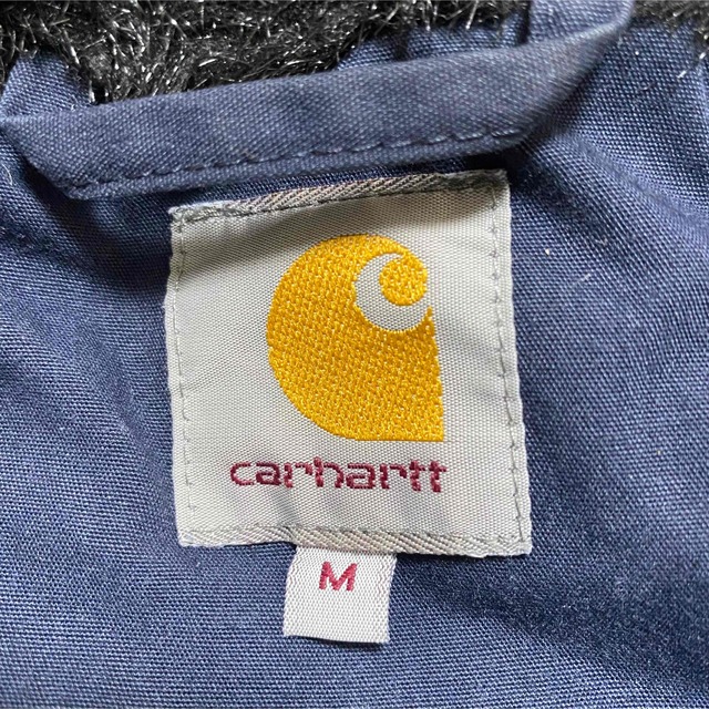 carhartt(カーハート)の90s 古着 カーハート トラッパーパーカー ロゴタグ 革タグ ゆるだぼ メンズのジャケット/アウター(モッズコート)の商品写真