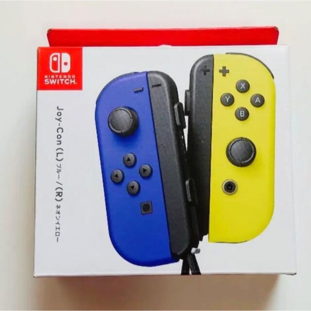 Nintendo JOY-CON (L)/(R) ブルー/ネオンイエロー エンタメ/ホビーのゲームソフト/ゲーム機本体(その他)の商品写真