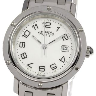 エルメス(Hermes)の☆訳あり ★箱付き【HERMES】エルメス クリッパー デイト CL6.410 クォーツ ボーイズ_717802(腕時計(アナログ))