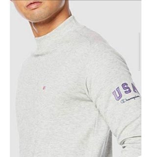 チャンピオン(Champion)の新品 希少 L Champion USA ゴルフ シャツ プロ仕様モデル グレー(ウエア)