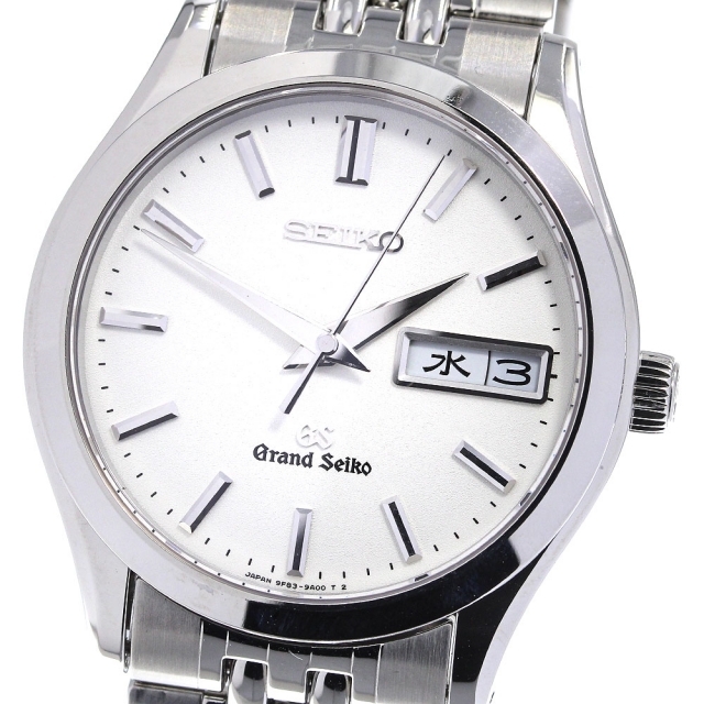 【送料込】 - SEIKO ☆良品★保証書付き【SEIKO】セイコー メンズ_717283 クォーツ 9F83-9A00/SBGT003 デイデイト グランドセイコー 腕時計(アナログ)