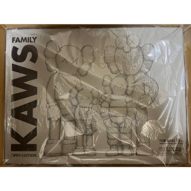 KAWS FAMILY GREY/PINK/FLUORO PINK カウズ エンタメ/ホビーのフィギュア(その他)の商品写真